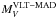 \hbox{$M^{\mathrm{VLT-MAD}}_V$}