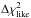 \hbox{$\Delta\chi^2_{\rm like}$}