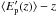 \hbox{$\langle E'_{\rm p}(z)\rangle-z $}