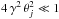 \hbox{$4\,\gamma^2\,\theta_j^2\ll 1$}