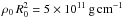 \hbox{$\rho_0\, R_0^2= 5\times 10^{11}\, {\rm g\, cm^{-1}}$}