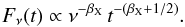 \appendix \setcounter{section}{2} \begin{equation} F_\nu(t)\propto \nu^{-\beta_{\rm X}}\,t^{-(\beta_{\rm X}+1/2)}. \label{latefnu} \end{equation}