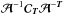 \hbox{$\Ab^{-1} {\Cb}_{\Tb} \Ab^{-\Tb}$}