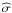 \hbox{$\widehat\sigma$}