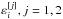 \hbox{$\varepsilon _{i}^{[j] },j=1,2$}