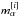 \hbox{$ m_{\alpha }^{[i]}$}