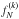 \hbox{$f_{N}^{(k)}$}