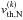 \hbox{$v_{\rm th,N}^{(k)}$}