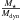 \hbox{$\frac{M_{\star}}{M_{\rm dyn}}$}