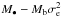 \hbox{$M_{\bullet}-M_{\mathrm{b}} \sigma_{\rm e}^2$}