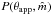 \hbox{$P(\tapp,{\hat{m}})$}