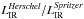 \hbox{$L^{\it Herschel}_{\rm IR}/L^{\it Spritzer}_{\rm IR}$}