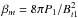 \hbox{$\beta_m = 8\pi P_1/B_{t1}^2$}