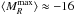 \hbox{$\langle M_{R}^{\max}\rangle \approx -16$}