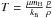 \hbox{$T=\frac{\mu \moH}{k_\mathrm{B}}\frac{p}{\rho}$}