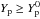\hbox{$Y_{\rm p}\geq Y_{\rm p}^{0}$}