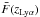 \hbox{$\bar{F}(z_{\rm Ly\alpha})$}