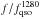 \hbox{$f/f_{\rm qso}^{1280}$}