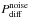 \hbox{$P_{\rm diff}^{\rm noise}$}