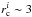 \hbox{$r_{\rm c}^i \sim 3$}