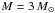 \hbox{$M=3\, M{}_{\odot}$}
