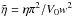 \hbox{$\tilde{\eta} = \eta \pi^2/V_0 w^2$}