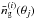 \hbox{$\bar{n}_{\rm g}^{(i)}(\vec{\theta}_j)$}