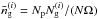 \hbox{$\bar{n}^{(i)}_{\rm g}=N_{\rm p}N^{(i)}_{\rm g}/(N\Omega)$}