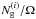 \hbox{$N^{(i)}_{\rm g}/\Omega$}