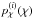 \hbox{$p^{(i)}_\chi(\chi)$}