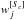 \hbox{$w_j^{[S_c]}$}