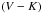 \hbox{$\left({V}-{K}\right)$}