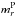 \hbox{$m_{r}^{\rm P}$}