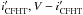\hbox{$i'_{\rm CFHT}, V-i'_{\rm CFHT}$}