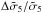 \hbox{$\Delta \tilde{\sigma}_{5}/\tilde{\sigma}_{5}$}
