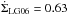 \hbox{$\dot{\Sigma}_{\rm LG06} = 0.63$}