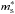 \hbox{$m^*_\mathrm{s}$}