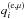 \hbox{$q_i^\mathrm{(e,\mu)}$}
