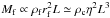 \hbox{$M_{\rm f} \propto \rho_{\rm f} r_{\rm f} ^2 L \simeq \rho_{\rm c} \eta^2 L^3$}