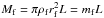 \hbox{$M_{\rm f} = \pi \rho_{\rm f} r_{\rm f}^2 L = m_{\rm f} L$}