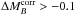 \hbox{$\Delta M_B^{\rm corr} >-0.1$}