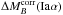 \hbox{$\Delta M_B^{\rm corr}({\rm Ia}\alpha)$}