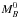 \hbox{$M_B^{0}$}