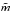 \hbox{$\tilde{m}$}
