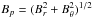 \hbox{$B_{p}=(B_r^2+B_\theta^2)^{1/2}$}