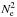 \hbox{$N_{\rm e}^2$}