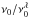 \hbox{$\nu_0/\nu_0^{\lambda}$}
