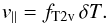 \begin{equation} v_{||} = f_{\rm T2v} \, \delta T. \label{eq:conv_T2vel} \end{equation}