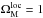 \hbox{$\Omega^{\rm loc}_{\rm M} = 1$}