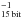 \hbox{$^{-1}_\mathrm{15\,bit}$}